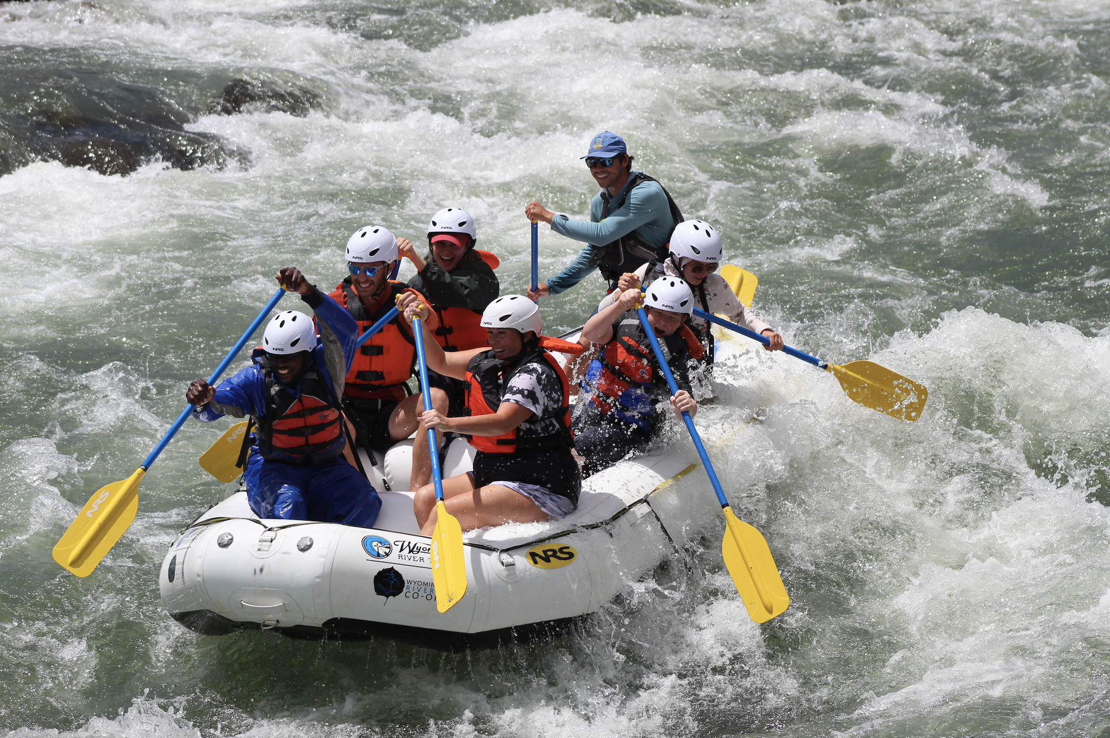 Whitewater rafting<br />
