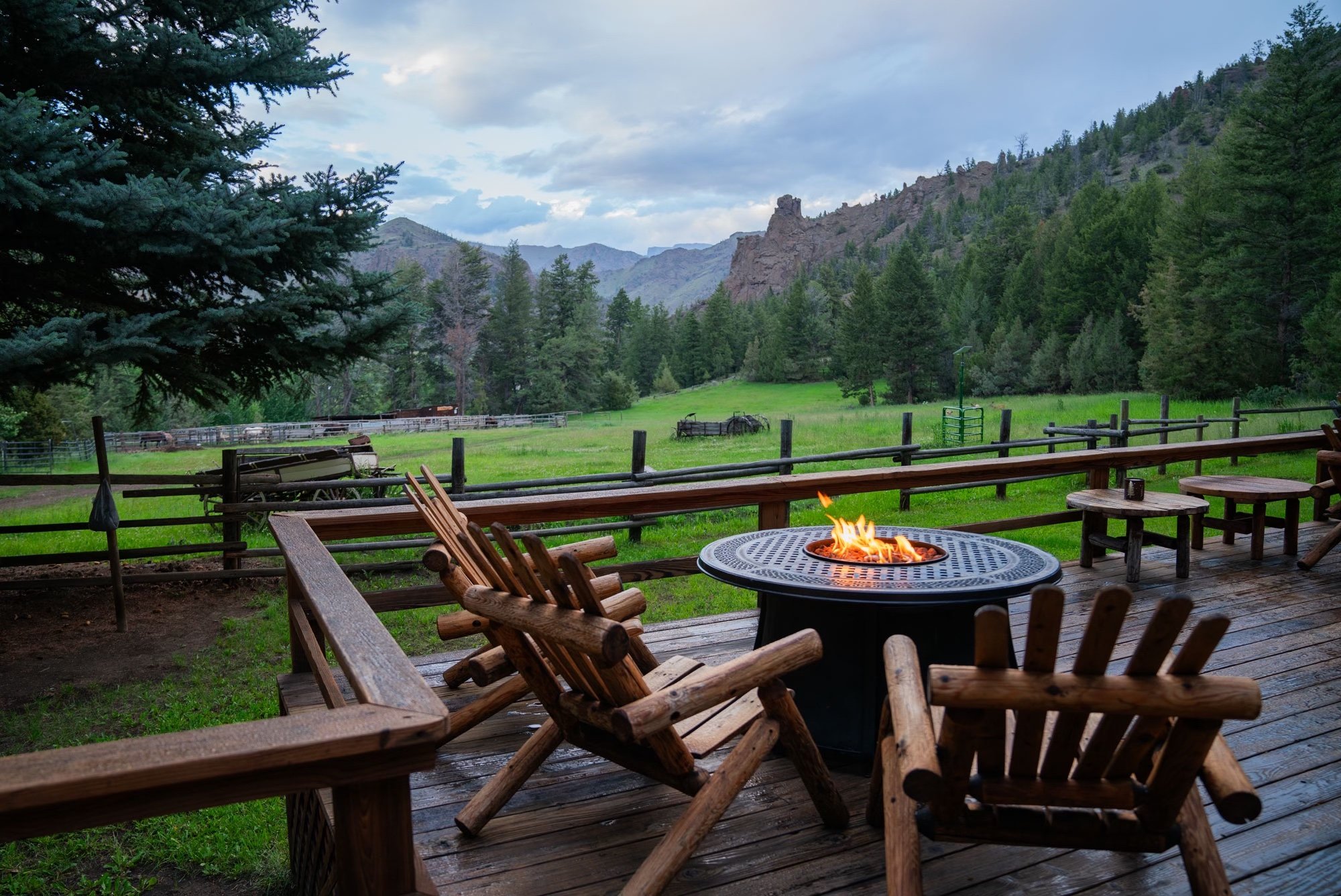 Front Deck View of UXU Ranch