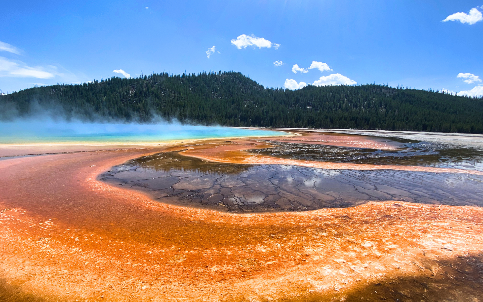 Grand Prismatic Spring in YNP